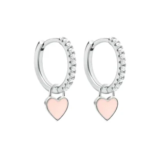 1-20 Pendientes Plata de Ley 925 Rodiada