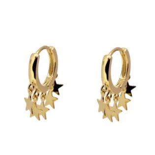 1-25 Pendientes Plata de Ley 925 Rodiada