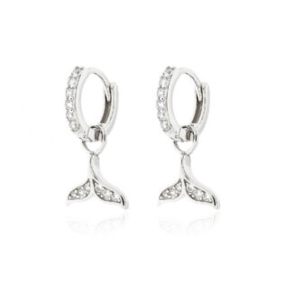 1-33 Pendientes Plata de Ley 925 Rodiada