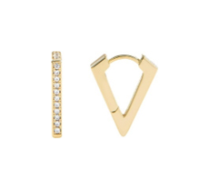 1-44 Pendientes Plata de Ley 925 Rodiada