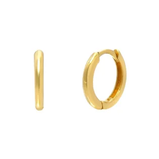 2-7 Pendientes Plata de Ley 925 bañado en Oro