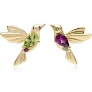 1-30 Pendientes plata de ley 925 bañados oro