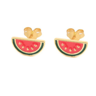 3-2 Pendiente plata de ley 925 bañados en oro