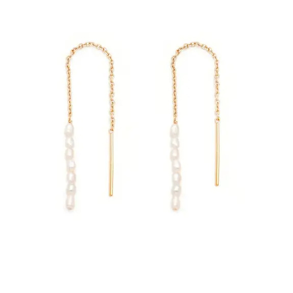 2-39 Pendientes Plata de Ley 925 bañado en Oro