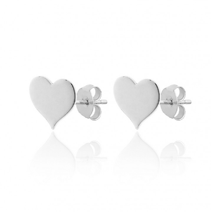 3-3 Pendientes Plata de Ley 925 Rodiada